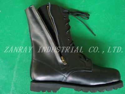Cow leather fire boots